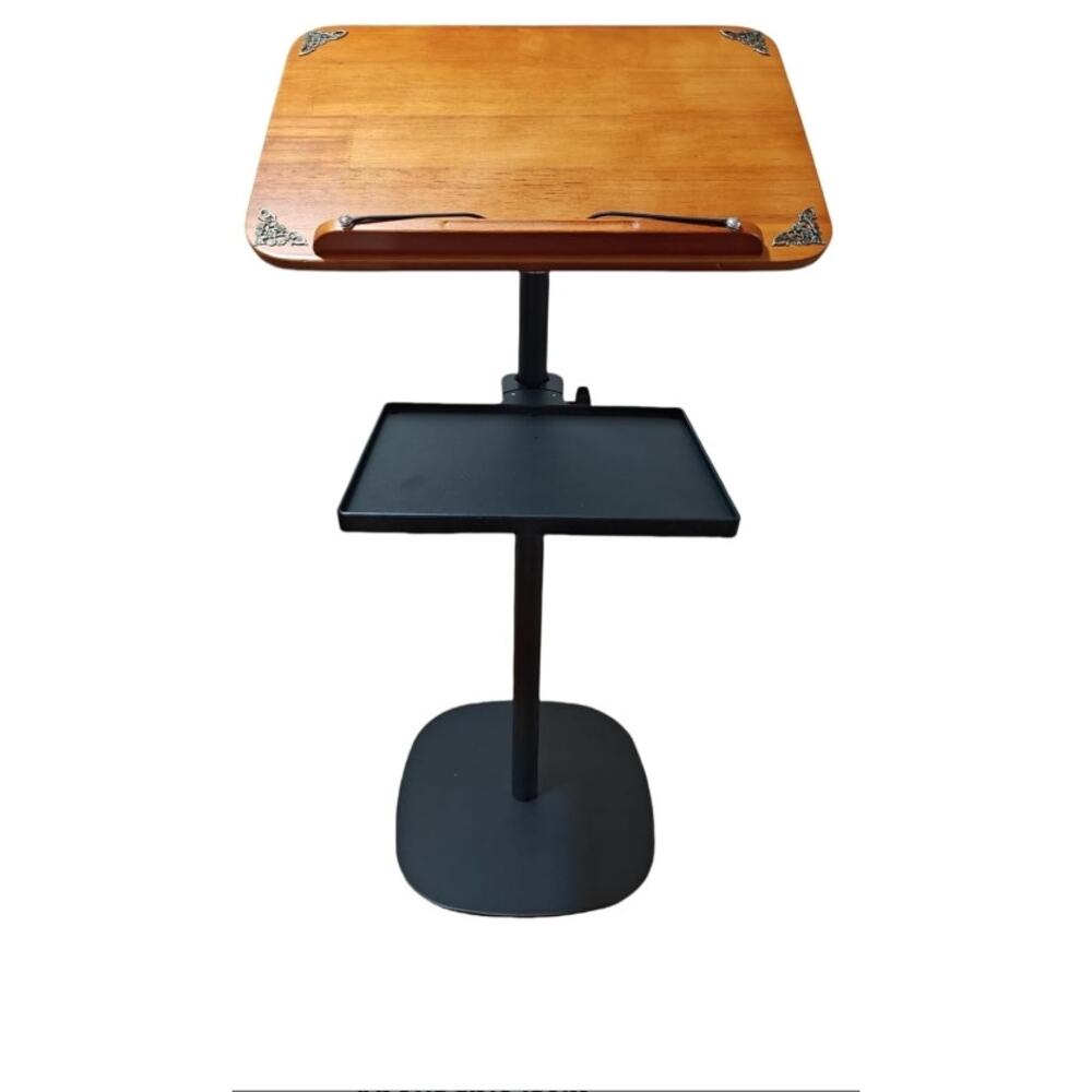 Adjustable Prayer Table Quran Bible Book Stand w/ Shelf